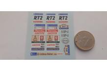 decals décalcomanie divers pub dakar plaque dossard 1/43