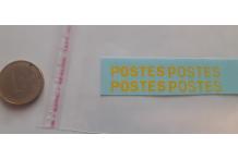 decals decalcomanie 1/43 cahier postes dinky toys 1 euros