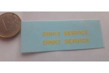decals decalcomanie 1/43 cahier dinky service 1 euros