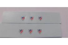 décalcomanie décals logo pompiers ville ?  cahier 1e