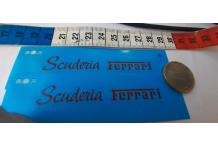 DECALCOMANIE DECALS scuderia ferrari grand en noir