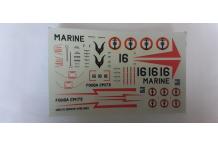 Fouga Magister avion 1/48