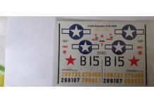 P-63C Kingcobra  avion 1/48 dd