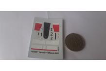 decalcomanie decals 1/43 Réf 1643 : Add Marlboro pour Ferrari F1 Monza 2001