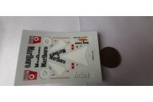 decalcomanie decals 1/43 Réf 1755 : Add Marlboro pour Ferrari F1 2001/2002