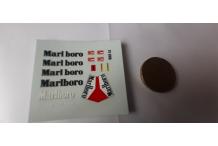 decalcomanie decals 1/43 Réf 1502 : Add Marlboro pour Ferrari F1 2000