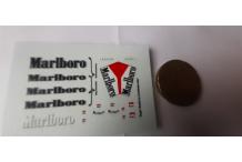 decalcomanie decals 1/43 Réf 1625 : Add Marlboro pour Ferrari F1 2001