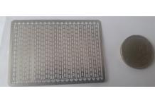 photodécoupe imitation serflex fermeture capot ajouré rectangle