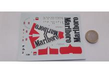 decals décalcomanie 1/18 Marlboro pour Ferrari F1