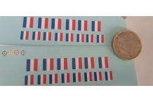 decals décalcomanie drapeaux france 1/43