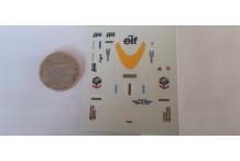 decals deco renault formule course alain pros 1/43   cahier b