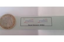 decals pub proximus 1/43 cahier b