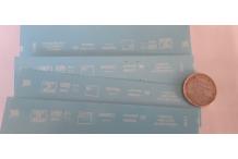 decals lot train chemin fer ho 1/87 cahier b