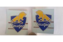 marquage reservoir peugeot moto lion  cahier b taille réel