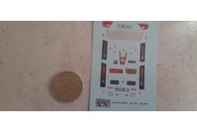 decalcomanie alfa romeo jaguar xjr 1995 1/43  cahier B