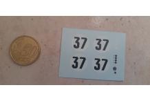 decalcomanie gordini t15s lm le mans 1951  1/32 cahier B