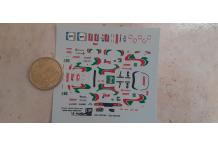 decalcomanie toyota monte carlo safari 1/87 cahier B