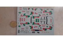 decalcomanie toyota monte carlo safari 1/43 cahier B