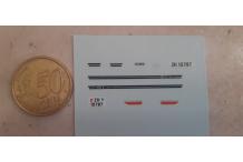 decalcomanie opel gt aero 1/43 cahier B