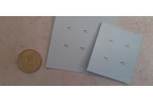 decalcomanie plaque immatriculation ecrit en perse  1/43 cahier B