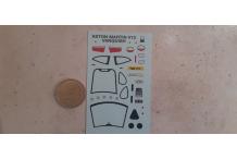 decalcomanie aston martin v12 vanquish 1/43 cahier B