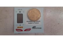 decalcomanie toit ouvrant coffre capot logo peugeot 406 coupé  1/43 cahier B