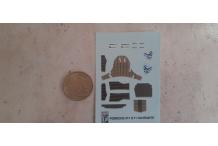 decalcomanie porsche 911 gt ouvrante 1996  1/43 cahier B