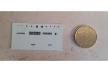 decalcomanie jaguar 1/43  cahier B