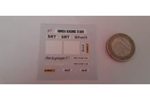 decals decalcomanie matra simca racing team srt shell  1/43