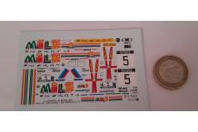 decals decalcomanie cpe2 BMW M3 GrA Mille lacs 88   1/43