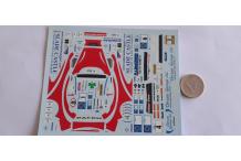 decals43.com  decalcomanie Ford Focus Mc Hale COI+Donegal 2010+additifs  1/43