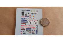 decals43.com décalcomanie 1/43 vin Fiat Punto Junior team S1600 2004