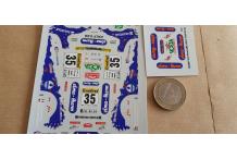 decals43.com décalcomanie 1/43 vin Ford Focus “Joly club” MC2002