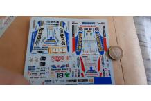 decals43.com décalcomanie 1/43 vin Ford Focus RS05 Sligo2007,lakes+COI2008,IR200