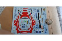 decals43.com décalcomanie 1/43 vin Ford Focus Mc Hale COI+Donegal 2010