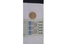 decals décalcomanie marschall électricité voiture course endurance f1 mc corse 1/43