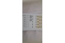 decals décalcomanie cibié voiture course endurance f1 mc corse 1/43