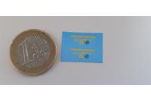 PROMO décalcomanie 1/43 blason pompier meurthe et moselle
