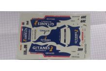 PROMO décalcomanie  pour voiture du paris dakar 1/43