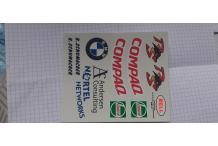 décalcomanie  casque 1/2 promo