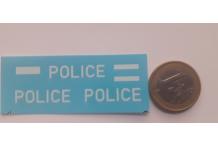 PROMO décalcomanie déco pour police 1/43
