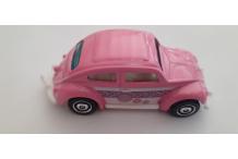 vw cox beetle volkswagen rose bande déco matchbox 1/64