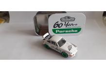 MAJORETTE  porsche 911 queue de canard 60 ans 1/64  rare en boite métal