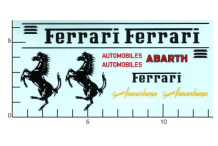 Décalcomanie Déco pour VW Combi 1/18 Ferrari (REF : 287)