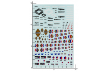 Décalcomanie Divers Renault A110 A310 (REF : 300)