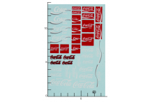 Décalcomanie Coca Cola 1/24 (REF : 41)