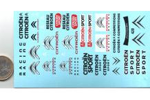 Décalcomanie citroën racing 1/43 (REF : 420)