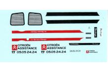 Décalcomanie déco citroën dépannage 1/43 (REF : 454)