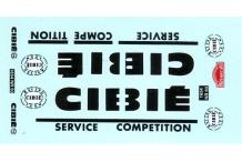 Décalcomanie déco peugeot j7 assistance course monte carlo 1/43 (REF : 456)