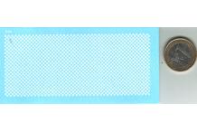 Décalcomanie Damier blanc 1/43 (REF : 474)